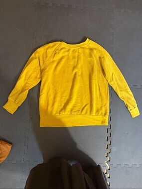 Prana Women's Mustard Crewneck Sweatshirt